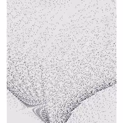 Monochrome Generative Glitch #387