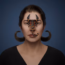 Portrait with Scorpion #305