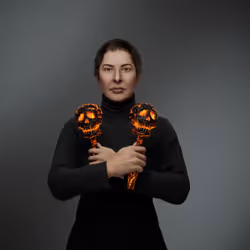 Portrait with Maracas #496
