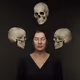 Portrait with Skulls #570