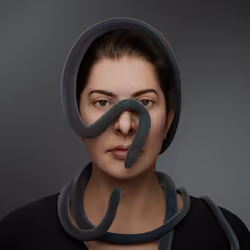 Portrait with Snakes #720