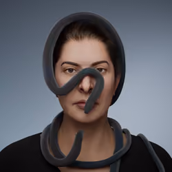 Portrait with Snakes #174
