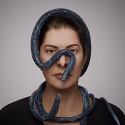 Portrait with Snakes #516