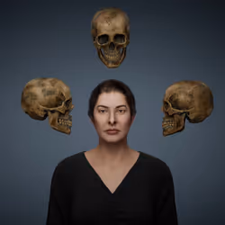 Portrait with Skulls #756