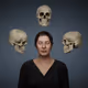 Portrait with Skulls #520