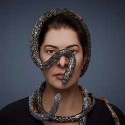 Portrait with Snakes #209