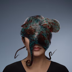 Portrait with Octopus #742