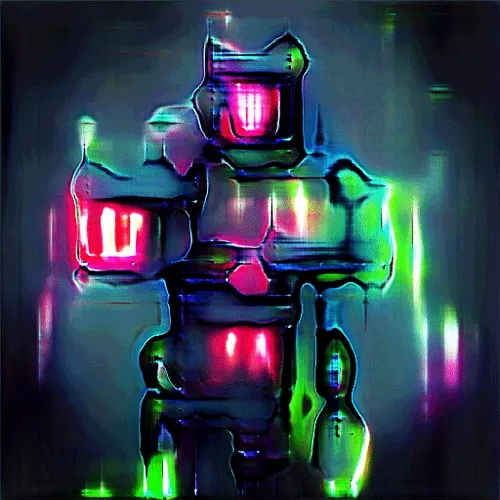 Glowing roboGAN