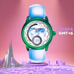 Worldtimer #108 - Dhaka (GMT+6)