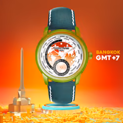 Worldtimer #559 - Bangkok (GMT+7)