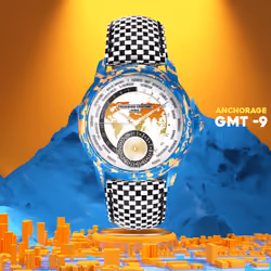 Worldtimer #574 - Anchorage (GMT-9)