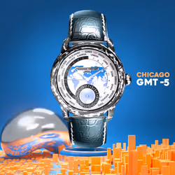 Worldtimer #384 - Chicago (GMT-5)