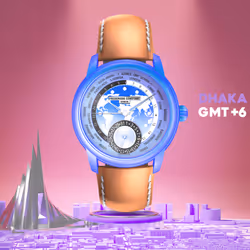 Worldtimer #134 - Dhaka (GMT+6)