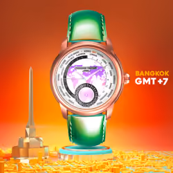 Worldtimer #110 - Bangkok (GMT+7)