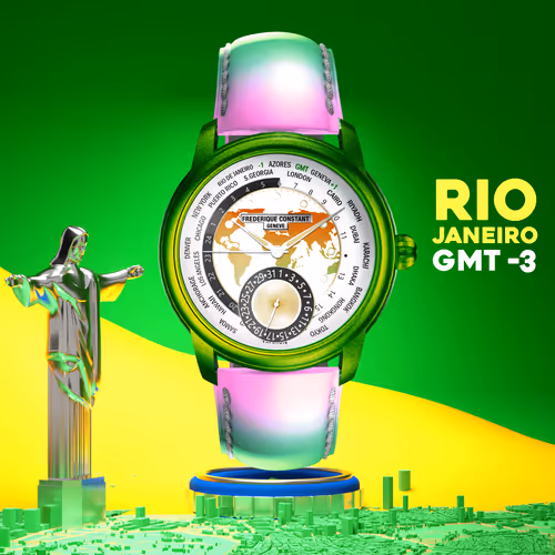 Worldtimer #486 - Rio De Janeiro (GMT-3)