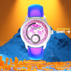 Worldtimer #118 - Anchorage (GMT-9)