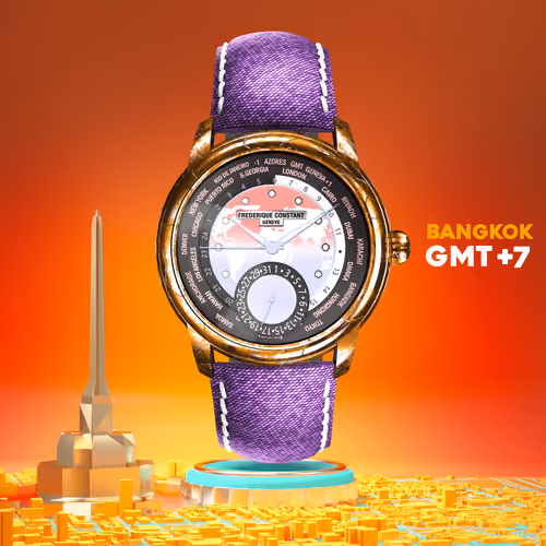 Worldtimer #544 - Bangkok (GMT+7)