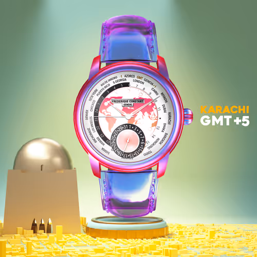 Worldtimer #335 - Karachi (GMT+5)