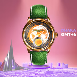 Worldtimer #213 - Dhaka (GMT+6)