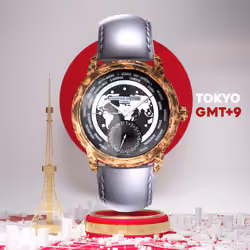 Worldtimer #214 - Tokyo (GMT+9)