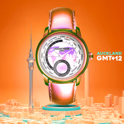 Worldtimer #43 - Auckland (GMT+12)