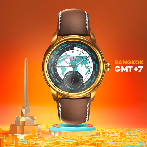 Worldtimer #814 - Bangkok (GMT+7)