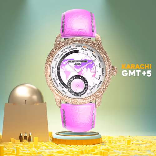 Worldtimer #22 - Karachi (GMT+5)