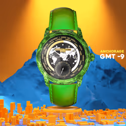 Worldtimer #162 - Anchorage (GMT-9)