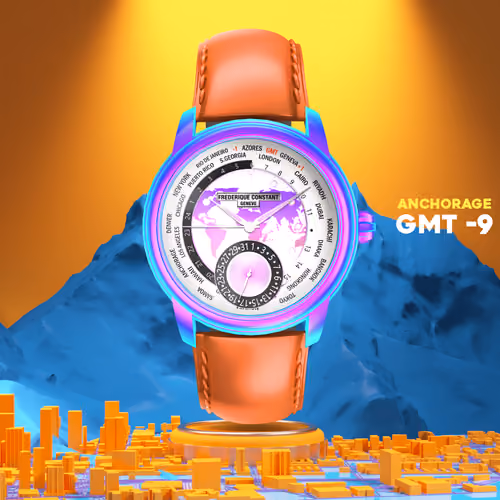 Worldtimer #231 - Anchorage (GMT-9)