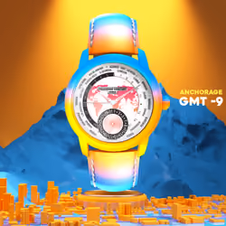 Worldtimer #109 - Anchorage (GMT-9)