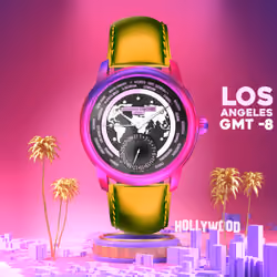 Worldtimer #374 - Los Angeles (GMT-8)