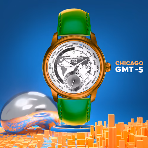 Worldtimer #233 - Chicago (GMT-5)