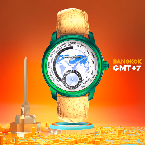 Worldtimer #295 - Bangkok (GMT+7)
