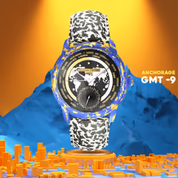 Worldtimer #284 - Anchorage (GMT-9)