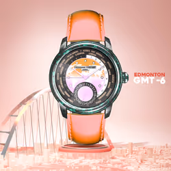Worldtimer #352 - Edmonton (GMT-6)