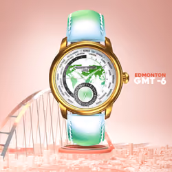 Worldtimer #494 - Edmonton (GMT-6)