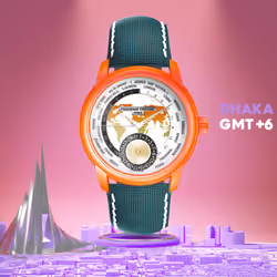 Worldtimer #490 - Dhaka (GMT+6)