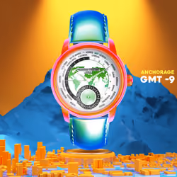 Worldtimer #47 - Anchorage (GMT-9)