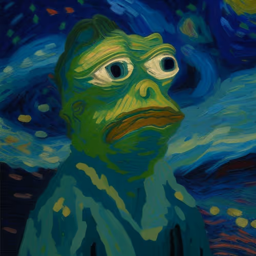 Pepe Van Gogh #25