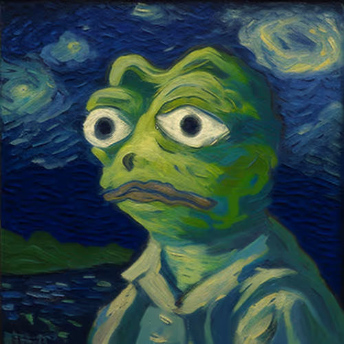 Pepe Van Gogh #119