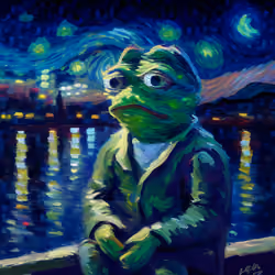 Pepe Van Gogh #164