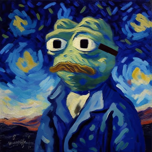 Pepe Van Gogh #181