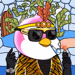 Pudgy Penguin Billionaires #654