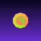 Neon Origami Geometry 4444 #0141