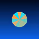 Neon Origami Geometry 4444 #0134