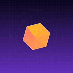 Neon Origami Geometry 4444 #0329