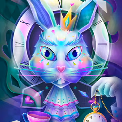 The White Rabbit by Luna Leonis