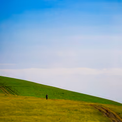A Small Figure in a Vast World