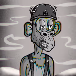 Horror Ape Yacht Club #1277