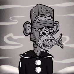 Horror Ape Yacht Club #667